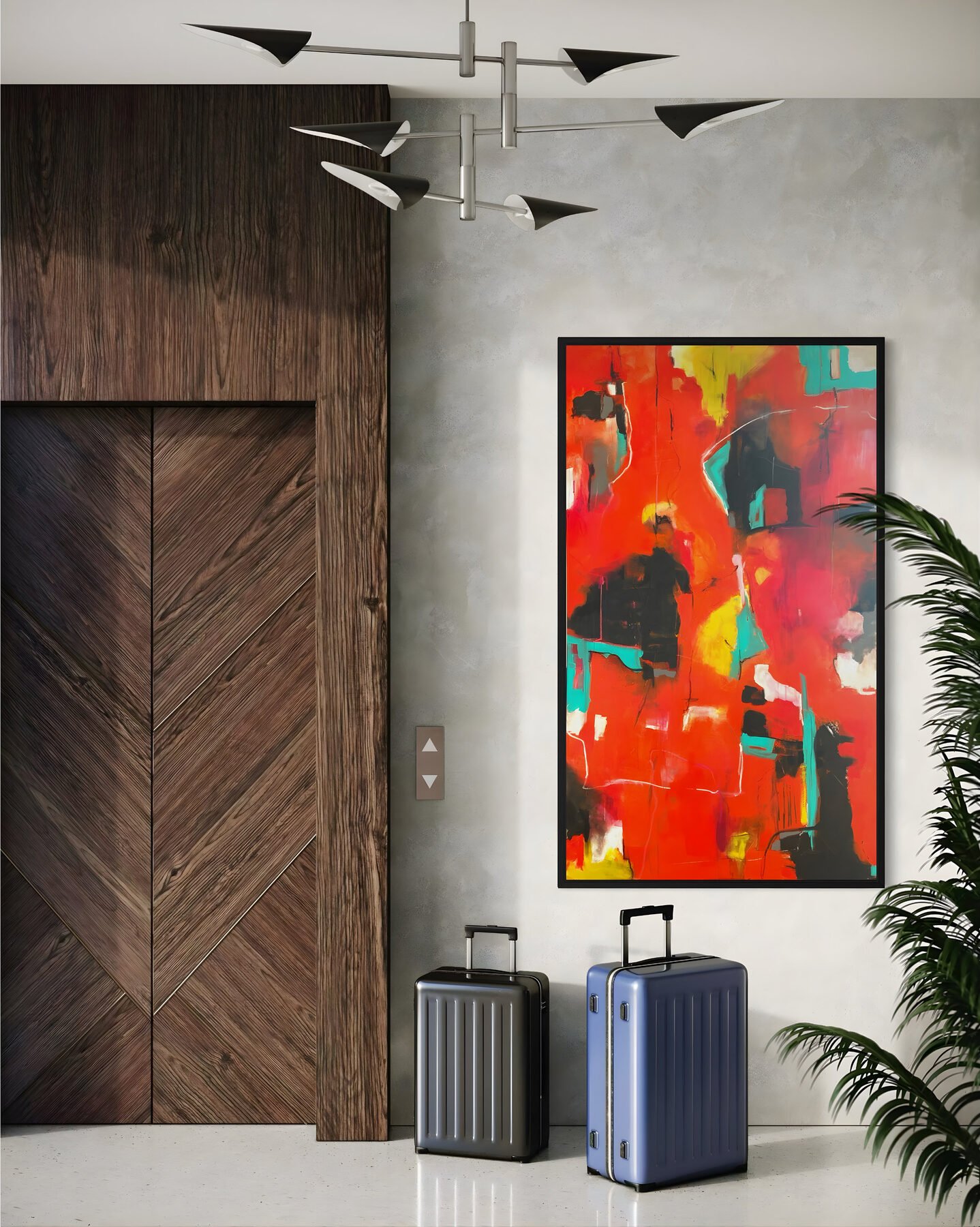 Celestial Grid — in-room view