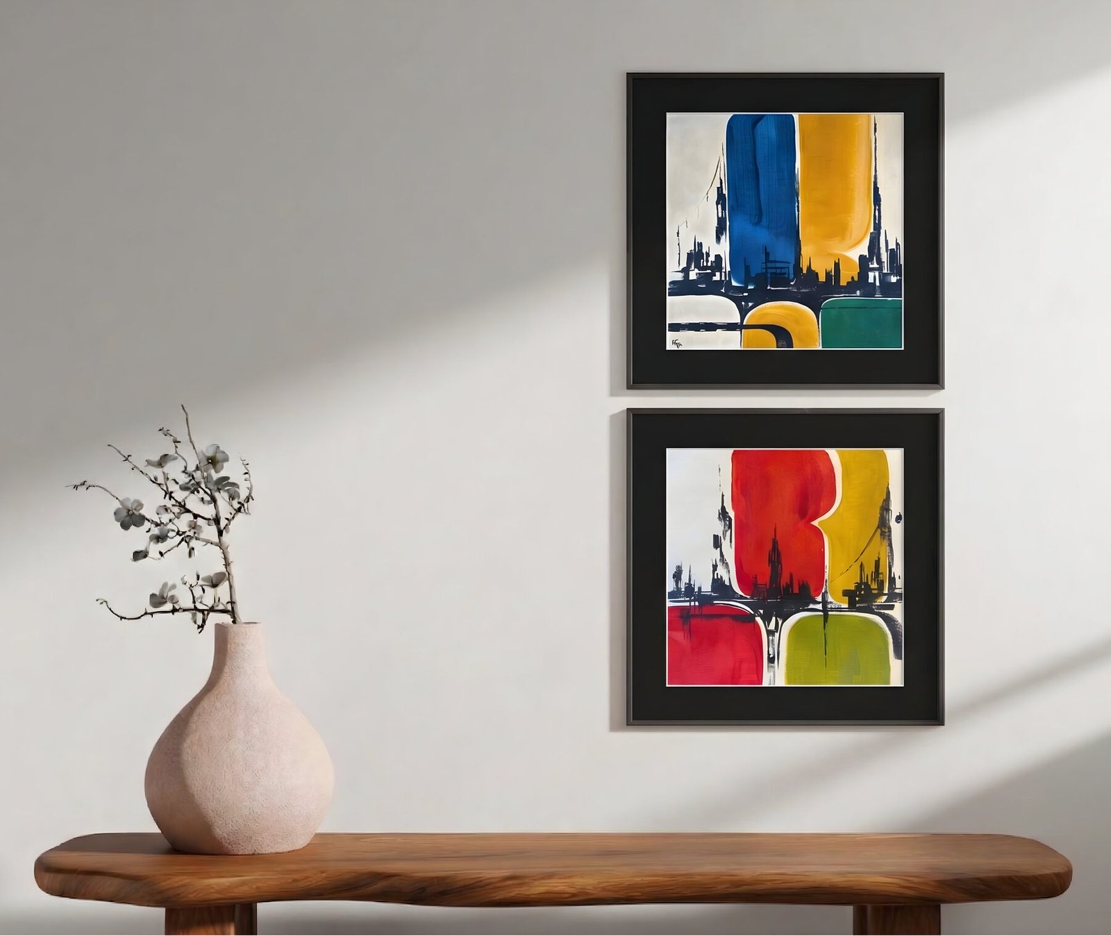 Meet Me in Queens Framed — in-room view