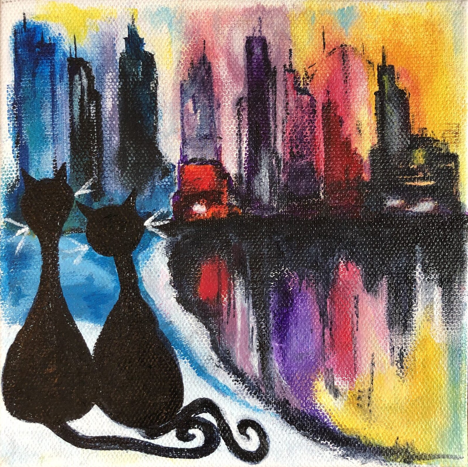 Cityscape Kitties