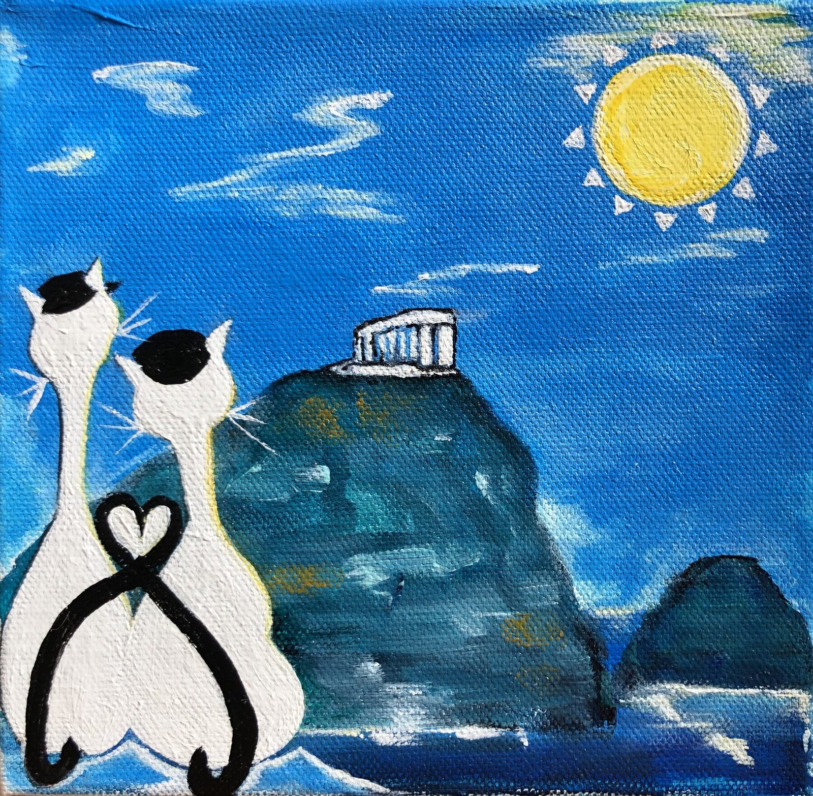 Greece Kitties — Kerry Pastine