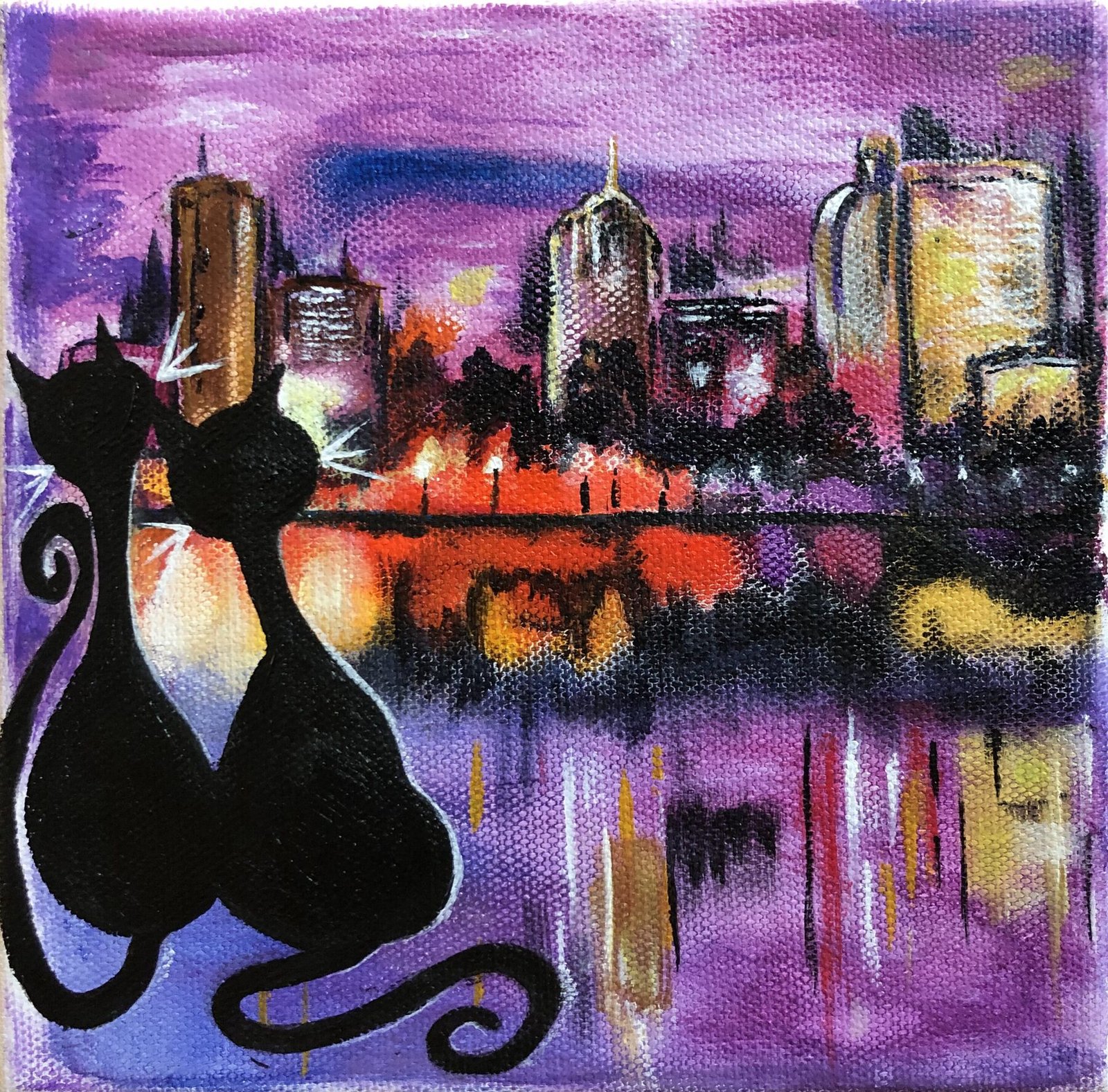 Sloans Lake Kitties Sunset — Kerry Pastine